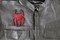Patch, Embroidered Patch (Iron-On or Sew-On), Red Spider Patch, 3" x 4"
